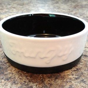 SOLD OUT! Ceramic Dog/Cat Food Bowl NWT